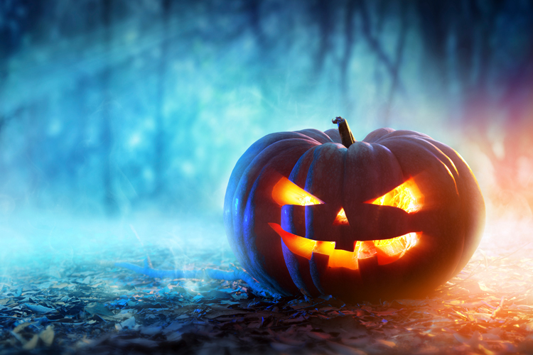 halloween-pumpkin-in-creepy-yard