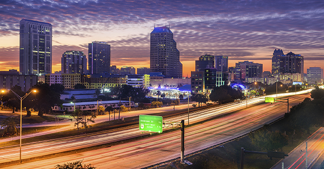 orlando-downtown-at-night