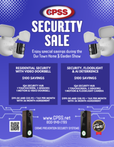 security sale on cameras and more